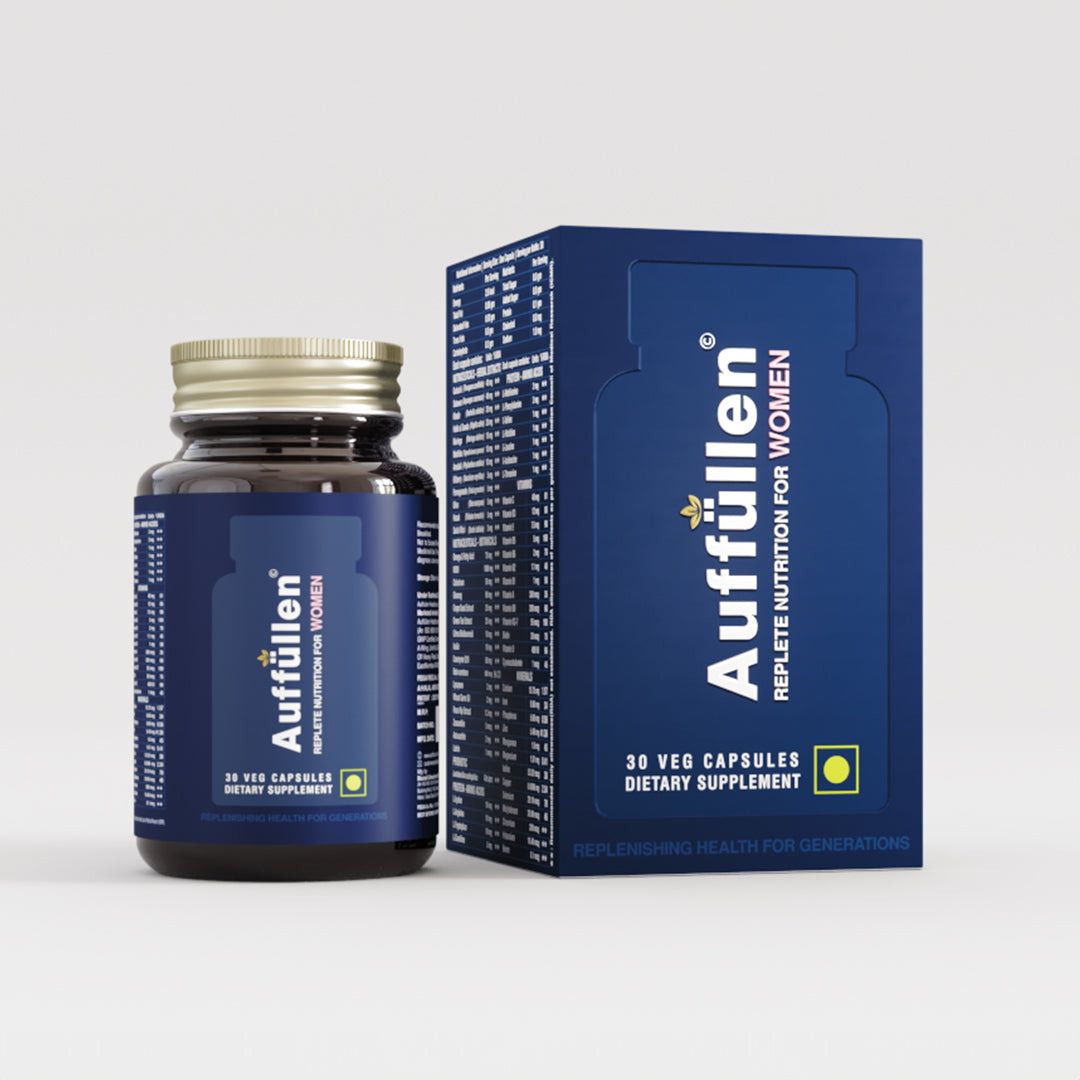 Auffüllen for Women: 66 Ingredients in 1 Capsule will complete the daily requirement of total health, Hormonal Balance, Radiant Skin and Family Wellness