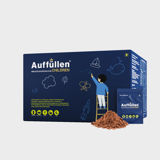 Auffüllen for Children: Brain Boosting Nutrition powder for Body Growth, Stronger Immunity and Total Health