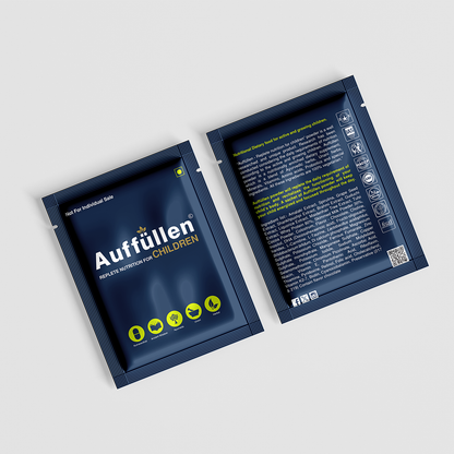Auffüllen for Children: Brain Boosting Nutrition powder for Body Growth, Stronger Immunity and Total Health